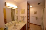 Full bath on lower level